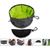 UAMLY Gamelle pliable pour nourriture et eau pour chien