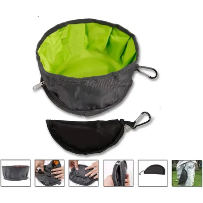 UAMLY Gamelle pliable pour nourriture et eau pour chien