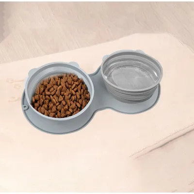 UAMLY Gamelle pliable pour chat et chien