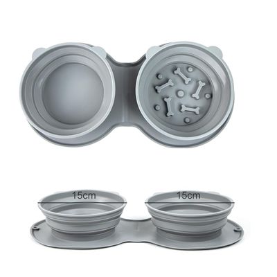 UAMLY Gamelle pliable pour chat et chien