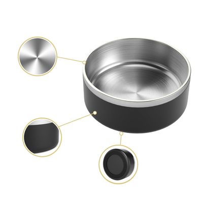 UAMLY Gamelle pour chien en acier inoxydable