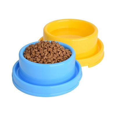 ZenPets Gamelles rondes en plastique pour chien et chat
