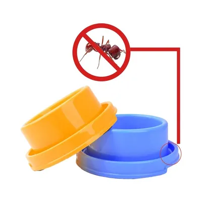 ZenPets Gamelles rondes en plastique pour chien et chat