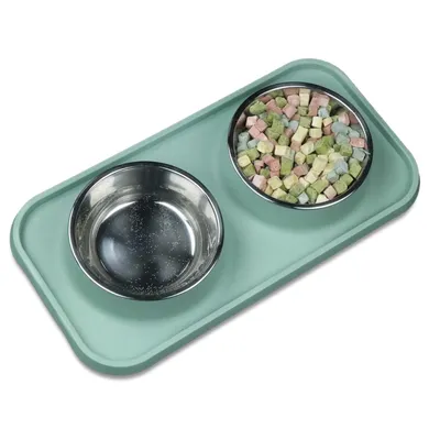 UAMLY Gamelle anti-fuite pour chat et chien