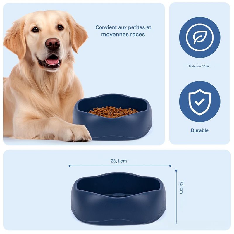 Pet Planet Gamelle anti glouton et anti renversement