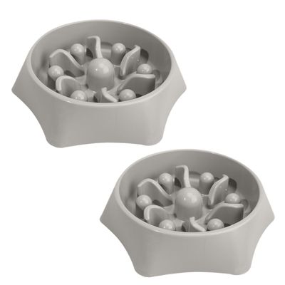 UAMLY Gamelle anti-étouffement pour chien Slow Food