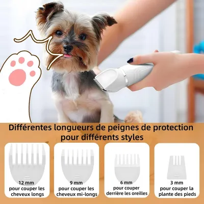 Pet Planet 4 En 1 Tondeuse Pour Chien Et Chat