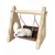 FurryFusion Balançoire en bois pour petits animaux FurryFusion Balançoire en bois pour petits animaux