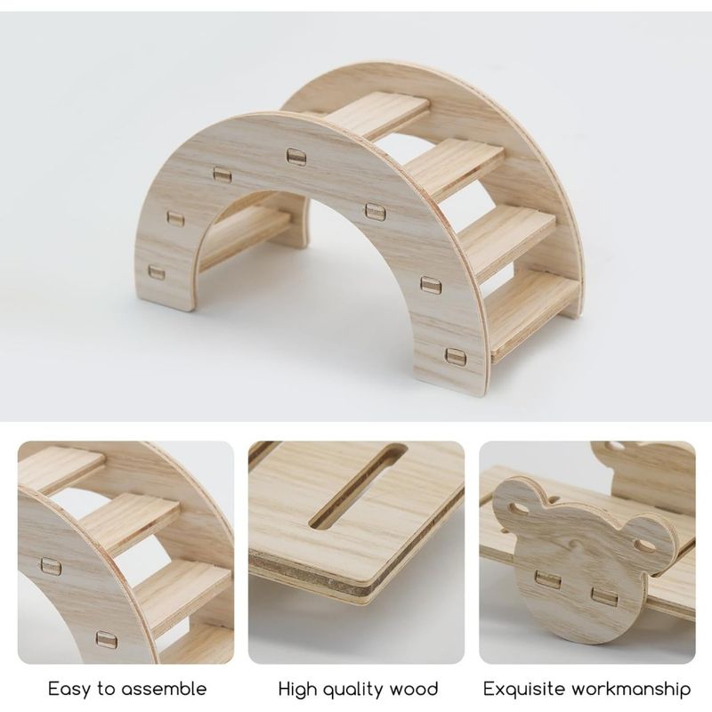 ZooVenture 3 Pcs Jouets Pour Hamster DIY