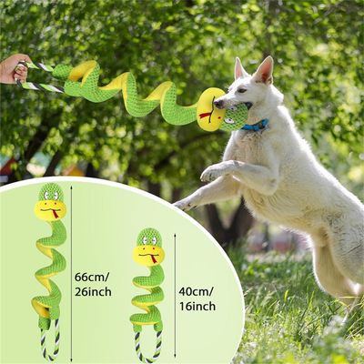 IntiMeg Jouet interactif de tir à la corde pour chien