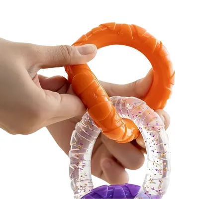 FurryFusion Jouet pour chien à trois anneaux