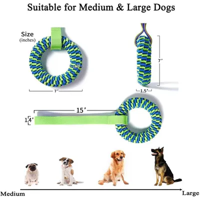 UAMLY Jouets de dentition pour chiens