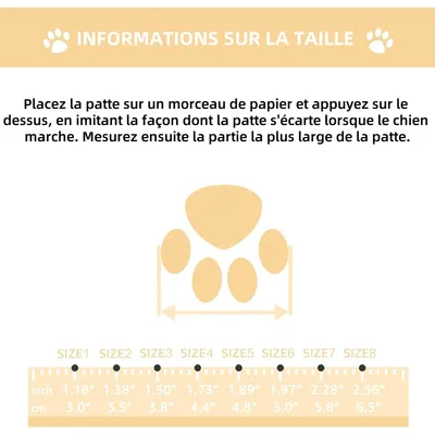 Pet Planet Chaussures De Protection Pour Chiens