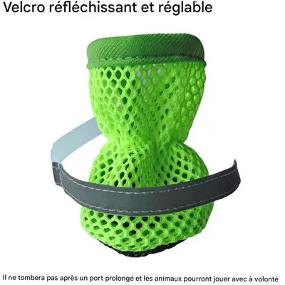 ZenPets Lot De 4 Chaussures D'été En Maille Pour Chiens