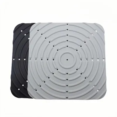 FurryFusion Lot de 2 tapis lavables en silicone pour œufs