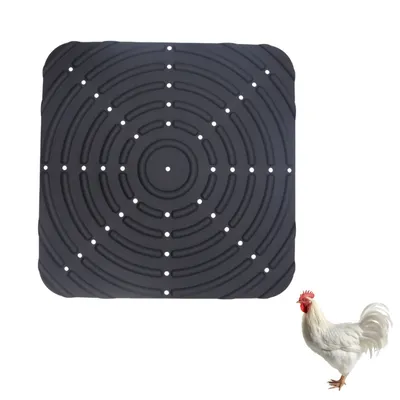 ZenPets Tapis d'alimentation pour poulets