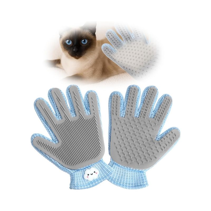 ZenPets Gant de brosse pour animal de compagnie