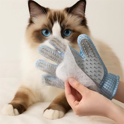 ZenPets Gant de brosse pour animal de compagnie