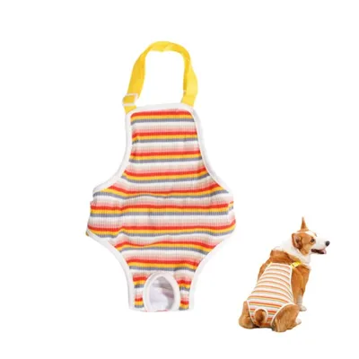 ZenPets Couches pour chien en coton rayé