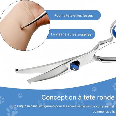 FurryFusion Ciseaux de toilettage pour chien et chat