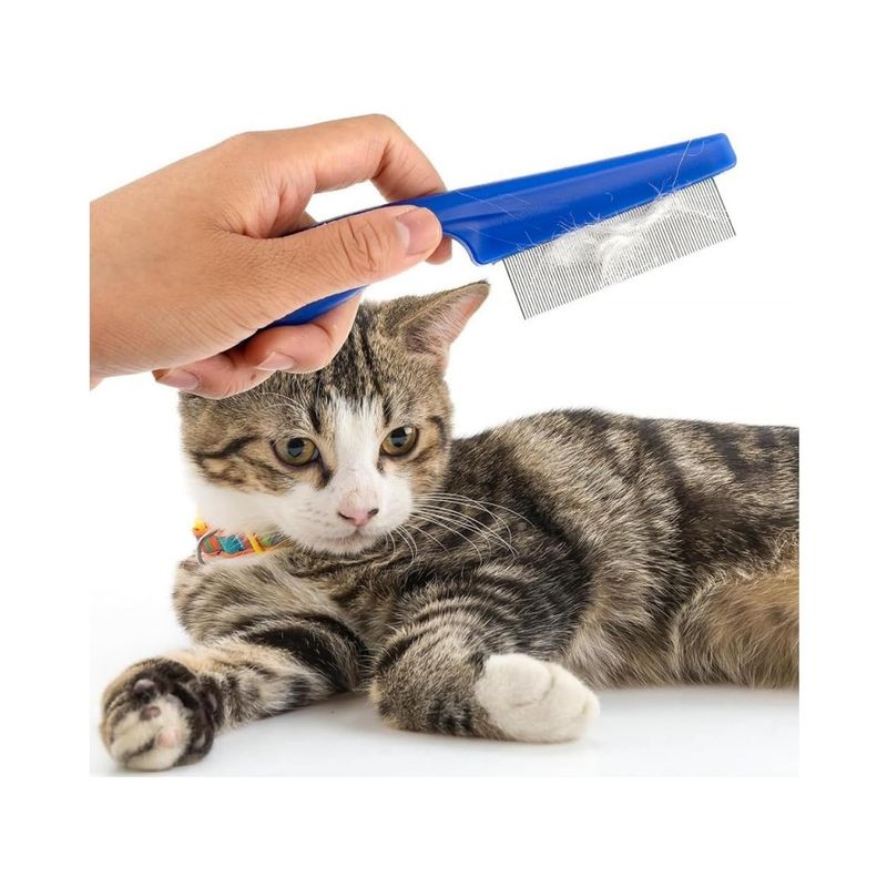 ZenPets Lot de 6 peignes anti - puces pour chiens et chats