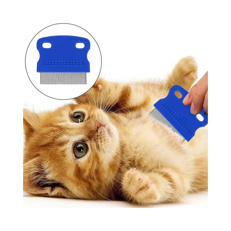 ZenPets Lot de 6 peignes anti - puces pour chiens et chats