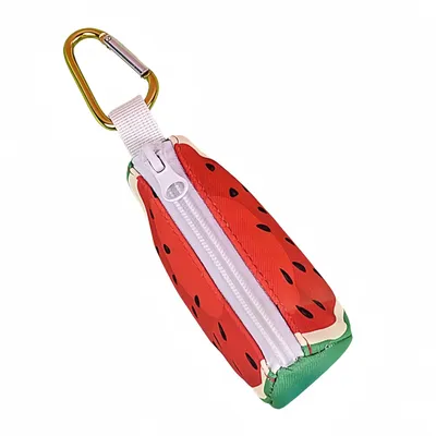 FurryFusion Dispensador de bolsas para excrementos perro estampado frutas