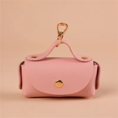 IntiMeg Distributeur de sacs à excréments pour animaux de compagnie en cuir