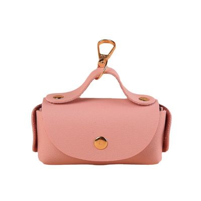 IntiMeg Distributeur de sacs à excréments pour animaux de compagnie en cuir