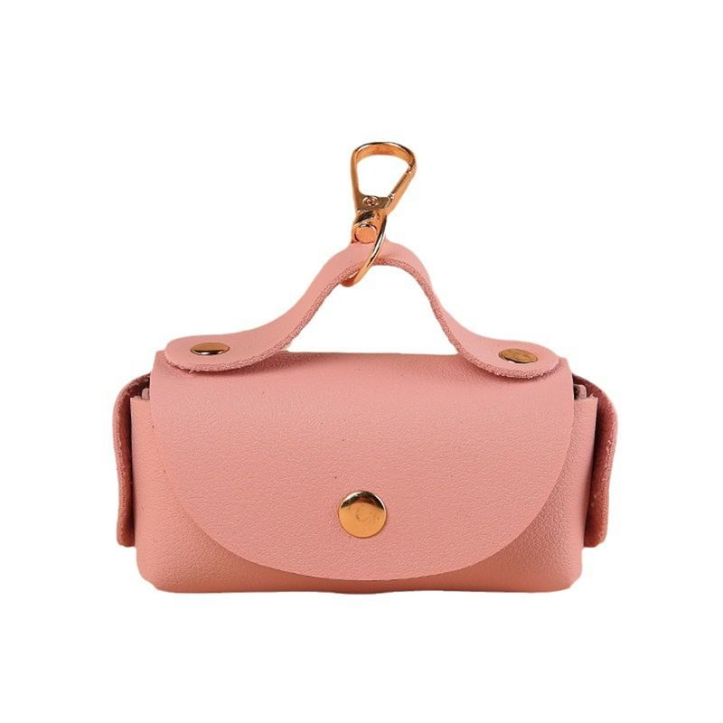 IntiMeg Distributeur de sacs à excréments pour animaux de compagnie en cuir