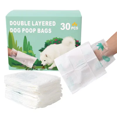 Pet Planet Sacs à excréments de chien double épaisseur