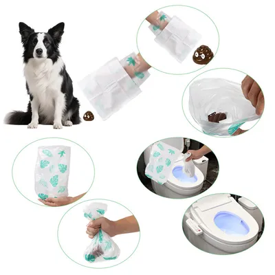 Pet Planet Sacs à excréments de chien double épaisseur