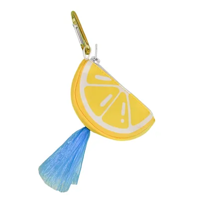 FurryFusion Distributeur de sacs à déjections canines imprimé fruits