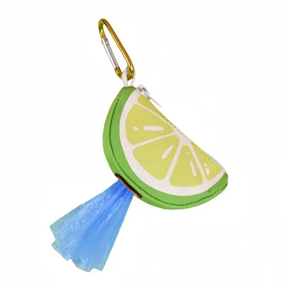 FurryFusion Distributeur de sacs à déjections canines imprimé fruits