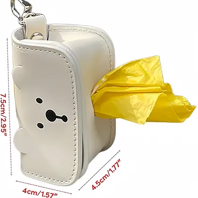 IntiMeg Distributeur de sacs à excréments pour animaux de compagnie