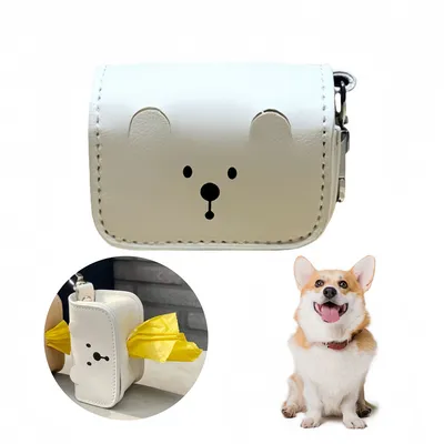 IntiMeg Distributeur de sacs à excréments pour animaux de compagnie