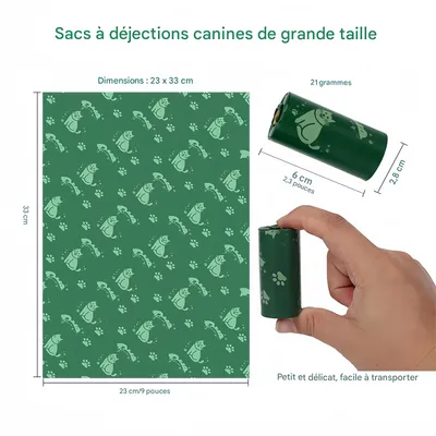Pet Planet Sacs à excréments de chien biodégradables