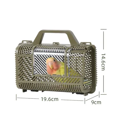 IntiMeg Cage de transport pour perroquet