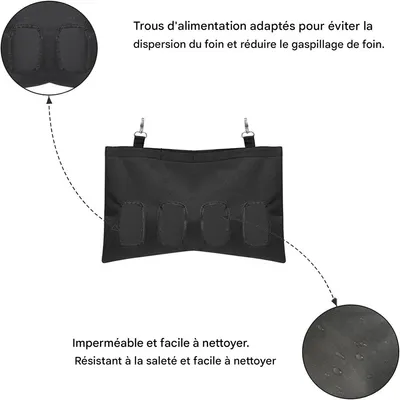 ZenPets Sac à foin pour lapin et cochon d'Inde