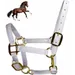 ZooVenture Cabezada de cuerda para caballo con hebilla de aleación al frío