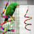 IntiMeg Ensemble de 6 jouets colorés pour oiseaux
