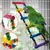 IntiMeg Ensemble de 6 jouets colorés pour oiseaux