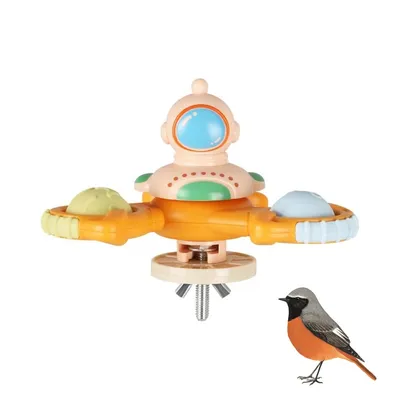 ZenPets Jouet en forme de roue pour oiseaux