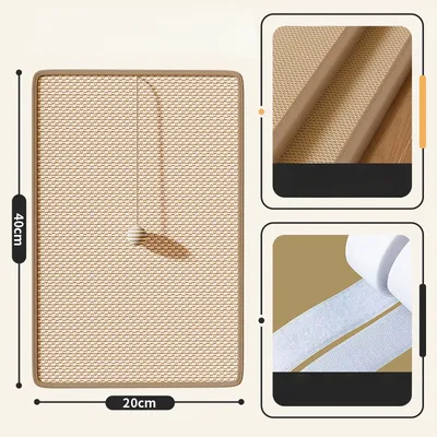 ZenPets Tapis d'encouragement à griffer pour chat