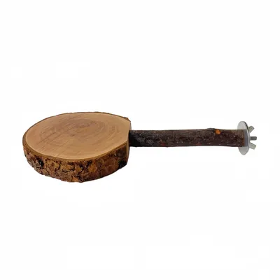FurryFusion Support en bois pour perchoir à oiseaux FurryFusion Support en bois pour perchoir à oiseaux