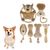 Pet Planet FunPack Six Jouets Pour Chien Pour Chiens