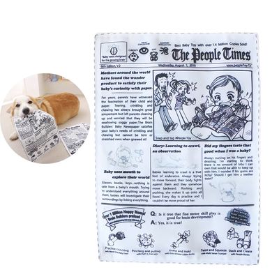 IntiMeg Jouet sonore pour chien en forme de journal