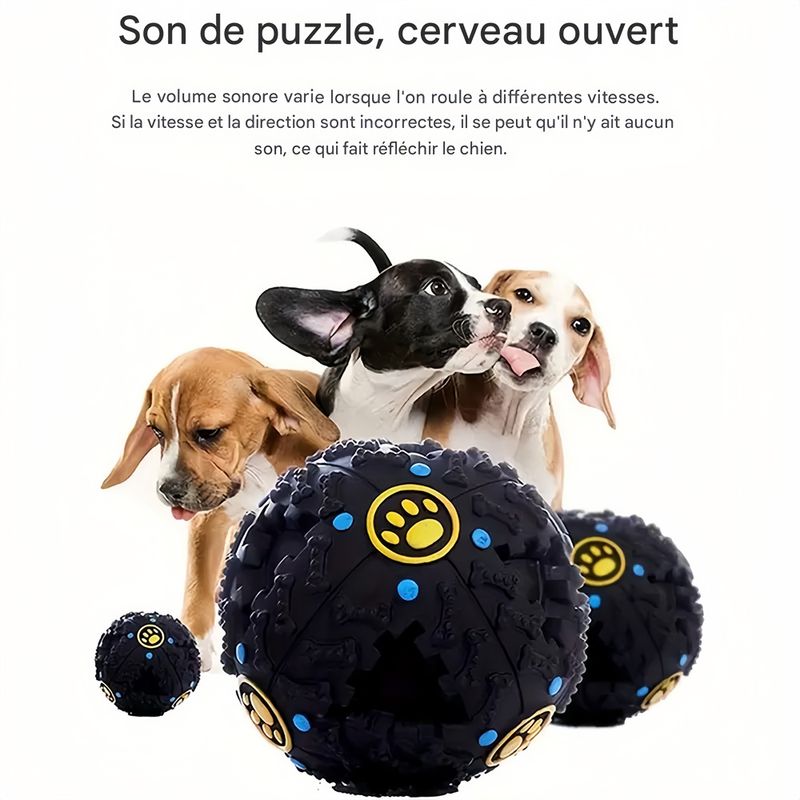 IntiMeg Balle distributeur de croquettes pour chien