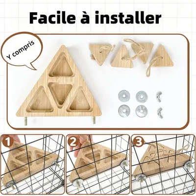 ZooVenture Nourrisseur De Recherche De Nourriture En Bois Pour Oiseaux