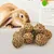 ZooVenture Lot De 9 Balles En Osier Naturel Jouet Pour Petits Animaux